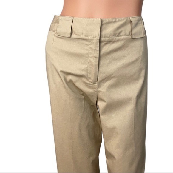 NEW Norton McNaughton Katanga Capris Pants NWT Woman’s Stretch Tan Khaki 6 - Picture 6 of 13